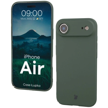 Etui Bizon Case Łupka do iPhone Air, zielone