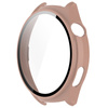 Etui Bizon Case + Glass Watch do Huawei Watch 4 46 mm, różowe