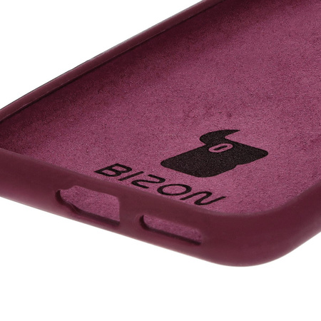 Silikonowe etui Bizon Soft Case do Huawei Pura 70 Pro / Pro+, ciemnofioletowe