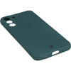 Etui Bizon Case Silicone do Galaxy S22 Plus, ciemnozielone