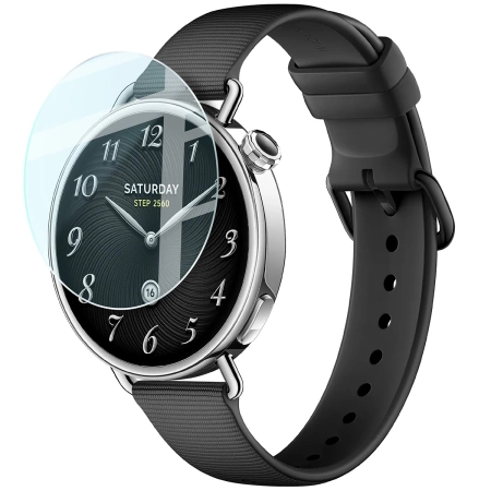 Szkło hartowane na ekran Bizon Glass Watch Clear do Xiaomi Watch S4 41 mm