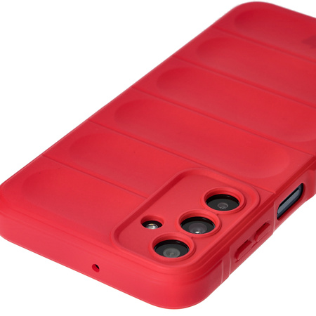 Pancerne etui Bizon Case Tur do Samsung Galaxy M15 5G, czerwone