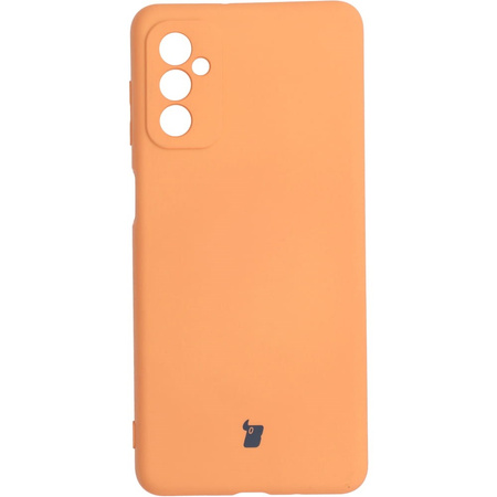 Etui Bizon Case Silicone do Galaxy M52, pomarańczowe