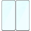 Szkło hartowane Bizon Glass Edge Duo do Xiaomi 13T Pro / 13T, czarna ramka, 2 sztuki