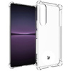 Etui + 2x szkło + obiektyw Bizon Case Clear Pack do Sony Xperia 1 V, przezroczyste