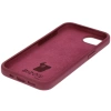 Silikonowe etui Bizon Soft Case do iPhone 16e, ciemnofioletowe