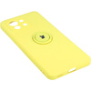 Etui Bizon Case Silicone Ring do Xiaomi Mi 11, żółte