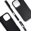 Etui z recyklingu Bizon Case ReLeaf do iPhone 16 Pro, czarne
