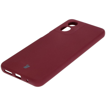 Silikonowe etui Bizon Soft Case do Motorola Moto G04, ciemnofioletowe