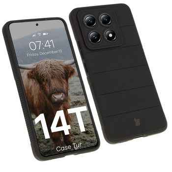 Pancerne etui Bizon Case Tur do Xiaomi 14T, czarne
