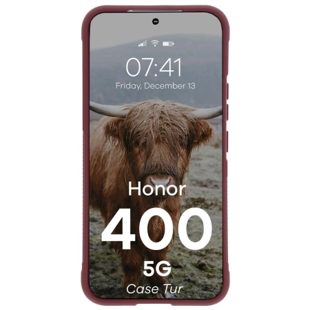 Pancerne etui Bizon Case Tur do Honor 400, burgundowe