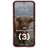 Pancerne etui Bizon Case Tur do Nothing Phone (3), burgundowe