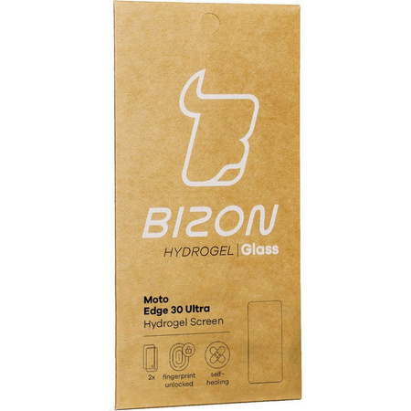 Folia hydrożelowa na ekran Bizon Glass Hydrogel Front Duo do Motorola Edge 30 Ultra, 2 sztuki