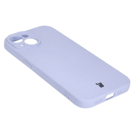 Etui Bizon Case Silicone do Apple iPhone 15, jasnofioletowe