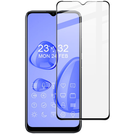 Szkło hartowane Bizon Glass Edge - 2 sztuki + ochrona na obiektyw, Realme C35