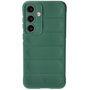 Pancerne etui Bizon Case Tur do Galaxy S24 Plus, ciemnozielone