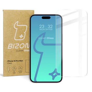 Szkło hartowane Bizon Glass Clear do iPhone 14 Pro Max