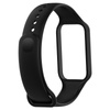 Etui z paskiem Bizon Strap + Case Watch Dots do Xiaomi Redmi Smart Band 2 / Xiaomi Mi Band 8 Active, czarne