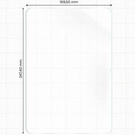 Folia imitująca papier Bizon Film Tab Papirus Duo do Xiaomi Pad 7/7 Pro, 2 sztuki
