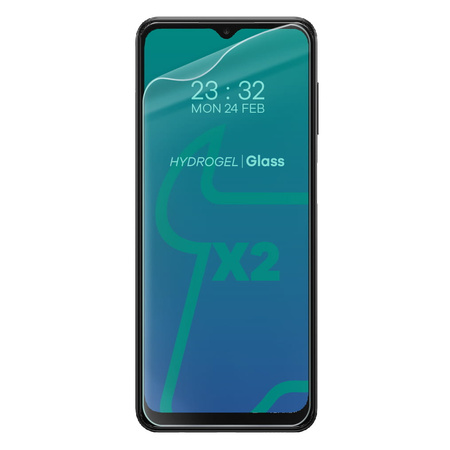 Folia hydrożelowa na ekran Bizon Glass Hydrogel Front Duo do Galaxy A13 5G, 2 sztuki