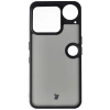 Etui Bizon Case Angelo do Nothing Phone (3), przydymione z czarną ramką