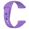 Pasek Bizon Strap Watch Dots do Xiaomi Redmi Watch 3, fioletowy