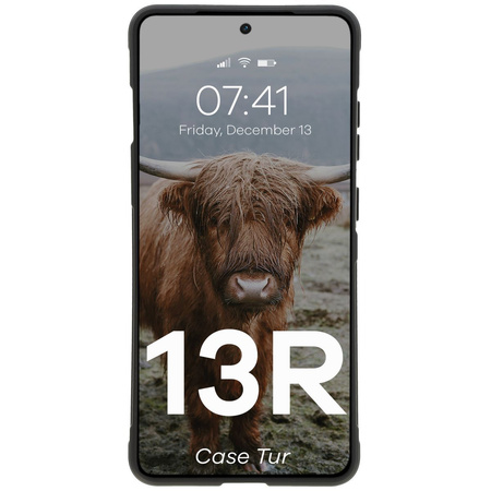 Pancerne etui Bizon Case Tur do OnePlus 13R, czarne