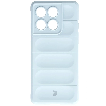 Pancerne etui Bizon Case Tur do Motorola Edge 60 Pro, jasnoniebieskie