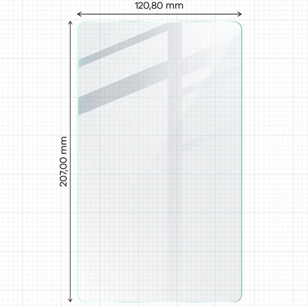 Szkło hartowane Bizon Glass Tab Clear Duo do Galaxy Tab A9, 2 sztuki