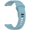 Pasek silikonowy do smartwatcha, Bizon Strap Watch Silicone Pro H, Quick Release 22 mm, jasnoniebieski