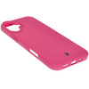 Silikonowe etui Bizon Soft Case do iPhone 16 Plus, fuksja
