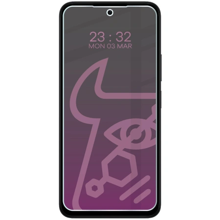 Prywatyzujące szkło hybrydowe Bizon Glass Mule Shadow do Xiaomi Redmi 15 5G, matowe