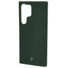 Silikonowe etui Bizon Soft Case do Galaxy S23 Ultra, ciemnozielone