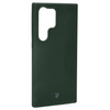 Silikonowe etui Bizon Soft Case do Galaxy S23 Ultra, ciemnozielone