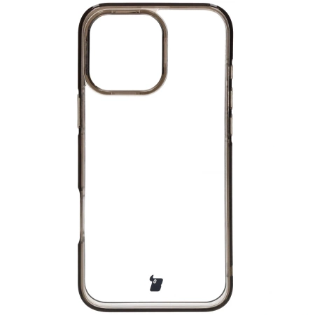 Etui Bizon Case Halo do iPhone 16 Pro Max, przydymione-czarne