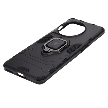 Etui Bizon Case Armor Ring do OnePlus 11, czarne