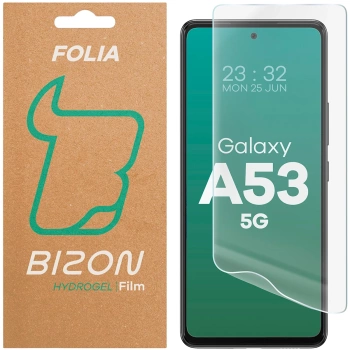 Folia hydrożelowa na ekran Bizon Glass Hydrogel Front do Galaxy A53 5G, 1 sztuka