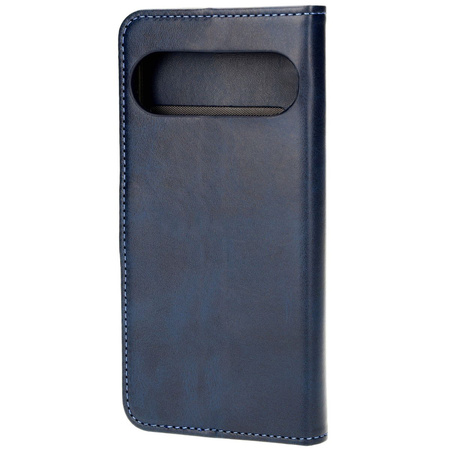 Etui z klapką Bizon Case Pocket do Google Pixel 9 / 9 Pro, granatowe