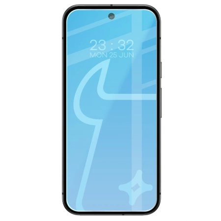 Etui + 2x szkło hartowane + szkiełko na obiektyw Bizon Case Clear Pack do Google Pixel 10 Pro