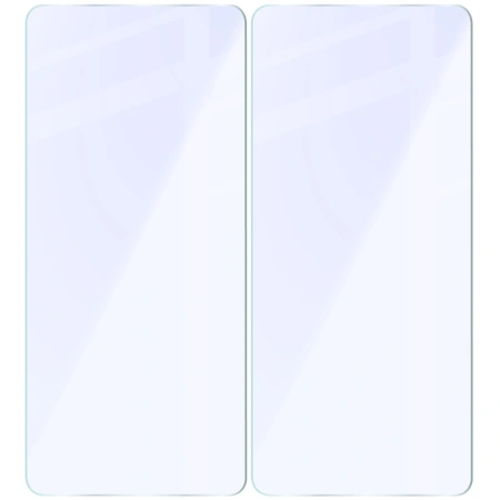 Elastyczne szkło hybrydowe Bizon Glass Mule Duo do Motorola Moto G86 5G, 2 sztuki