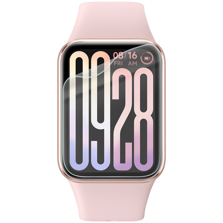 Folia hydrożelowa na ekran Bizon Glass Watch Hydrogel Duo do Xiaomi Smart Band 9 Pro, 2 sztuki