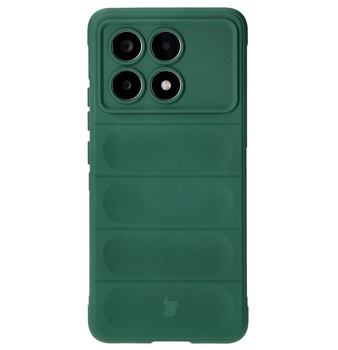 Pancerne etui Bizon Case Tur do Xiaomi Poco X6 Pro, ciemnozielone
