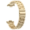 Pasek ze stali nierdzewnej Bizon Strap Watch Aura do Huawei Watch Fit 4 Pro/Fit 4/Fit 3, złoty