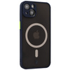 Etui Bizon Case Hybrid MagSafe do Apple iPhone 14, granatowe