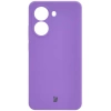 Silikonowe etui Bizon Soft Case do Xiaomi POCO X7 Pro, fioletowe