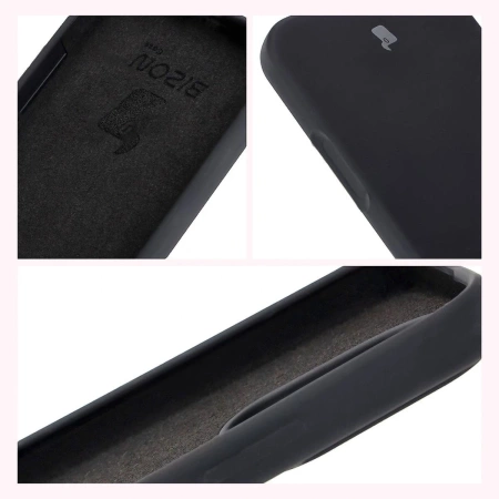 Silikonowe etui Bizon Soft Case do Honor 400 Lite, czarne
