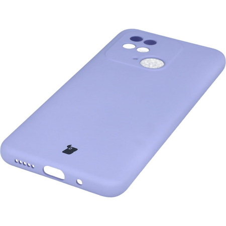 Etui Bizon Case Silicone do Xiaomi Redmi 10C, jasnofioletowe