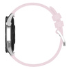 Pasek silikonowy do smartwatcha, Bizon Strap Watch Silicone Pro T, Quick Release 22 mm, pudrowy róż