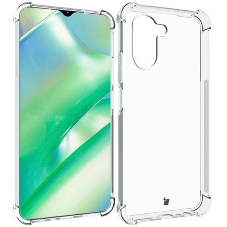 Etui + 2x szkło Bizon Case Clear Pack do Realme C33, przezroczyste