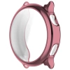 Etui z osłoną ekranu Bizon Case Watch Felipe do Garmin Vivoactive 6, różowe